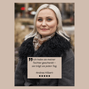 Ich habe sie meiner Tochter geschenkt – sie trägt sie jeden Tag.