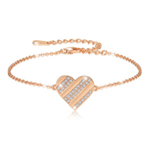 Armband Heart Roségold