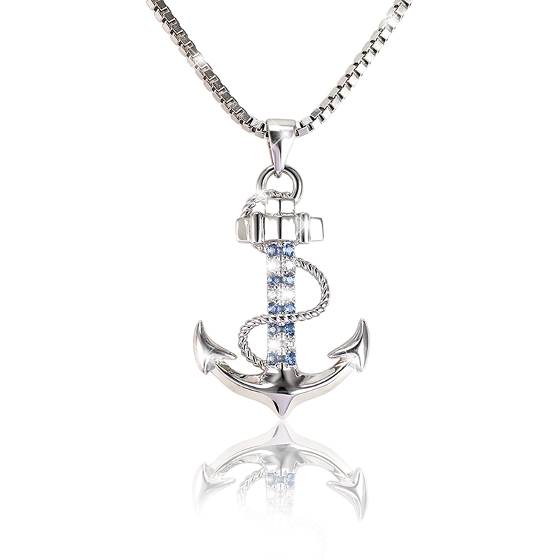 Halskette Anker - PAVELS - Ihr Online Shop für besonderen Schmuck in  Silber, Gold & Rosegold | Buchstaben | Sternzeichen | Ketten